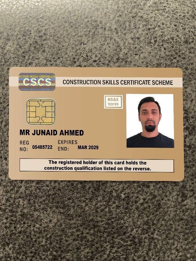 Read more about the article supervisor CSCS card UK