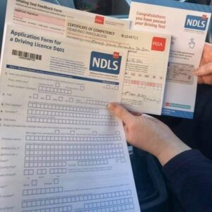 Irish  drivers licence