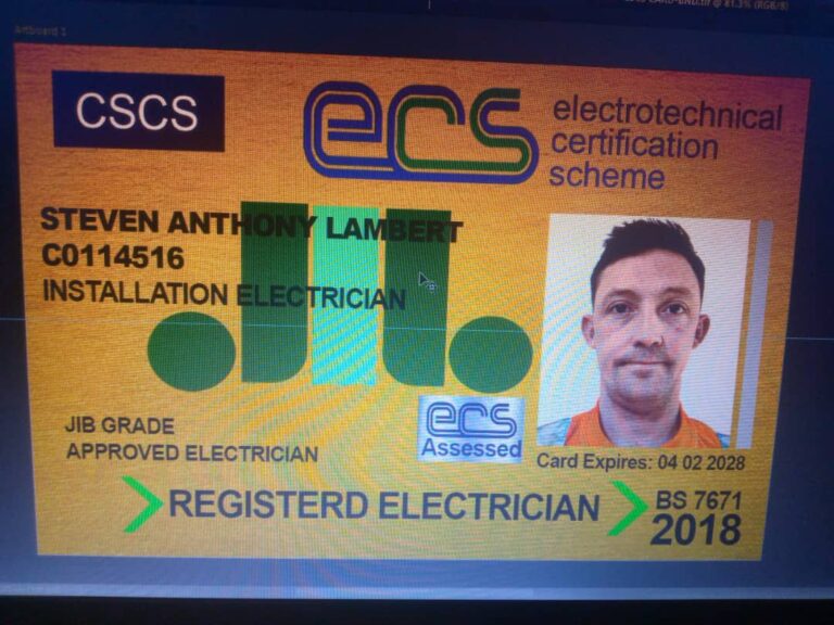 Read more about the article How to get ECS electrician card