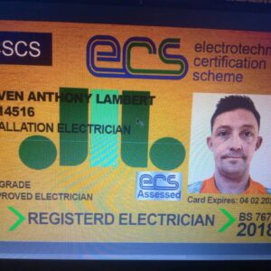ELECTRICIAN GOLD CARD ( cscs card)
