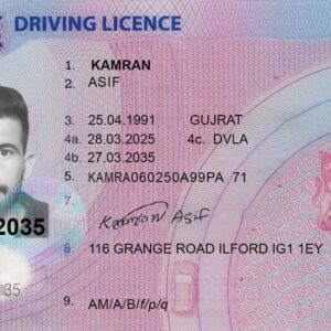Uk drivers licence