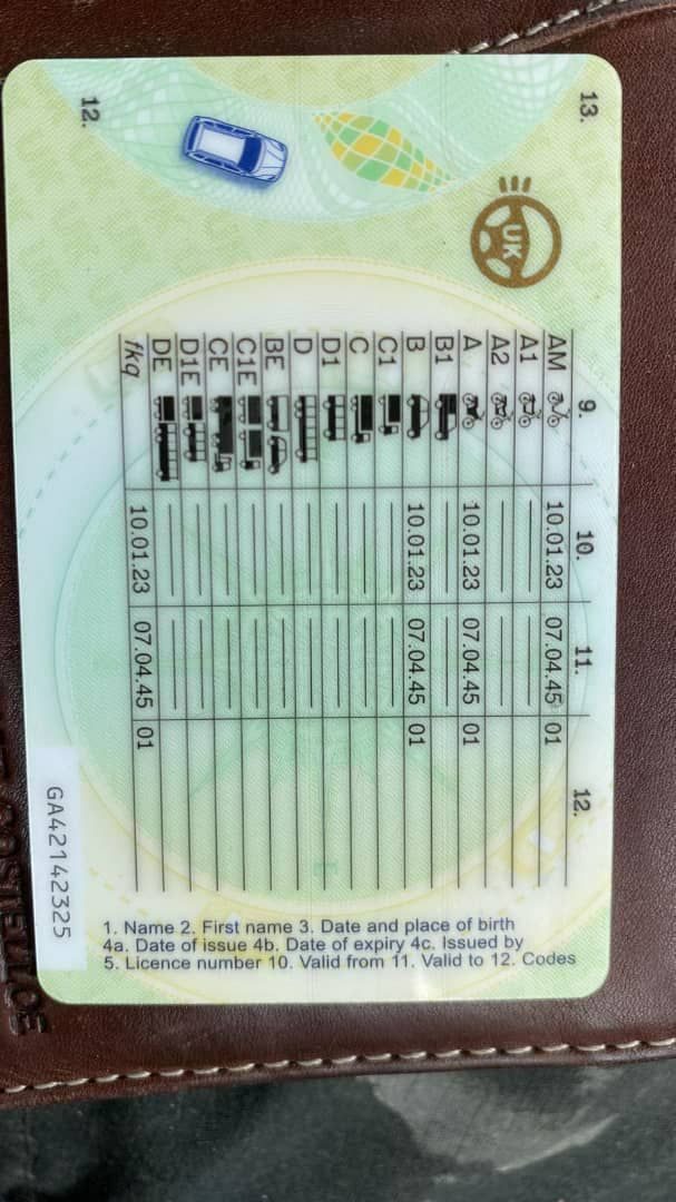 Uk provisional driving licence - Image 3